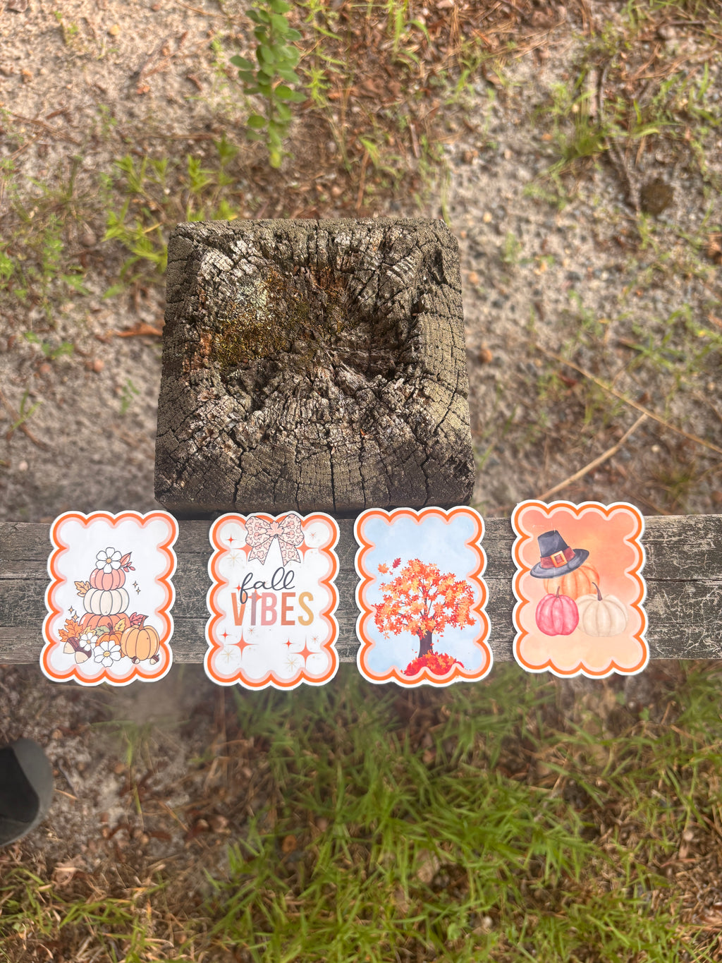Fall sticker set