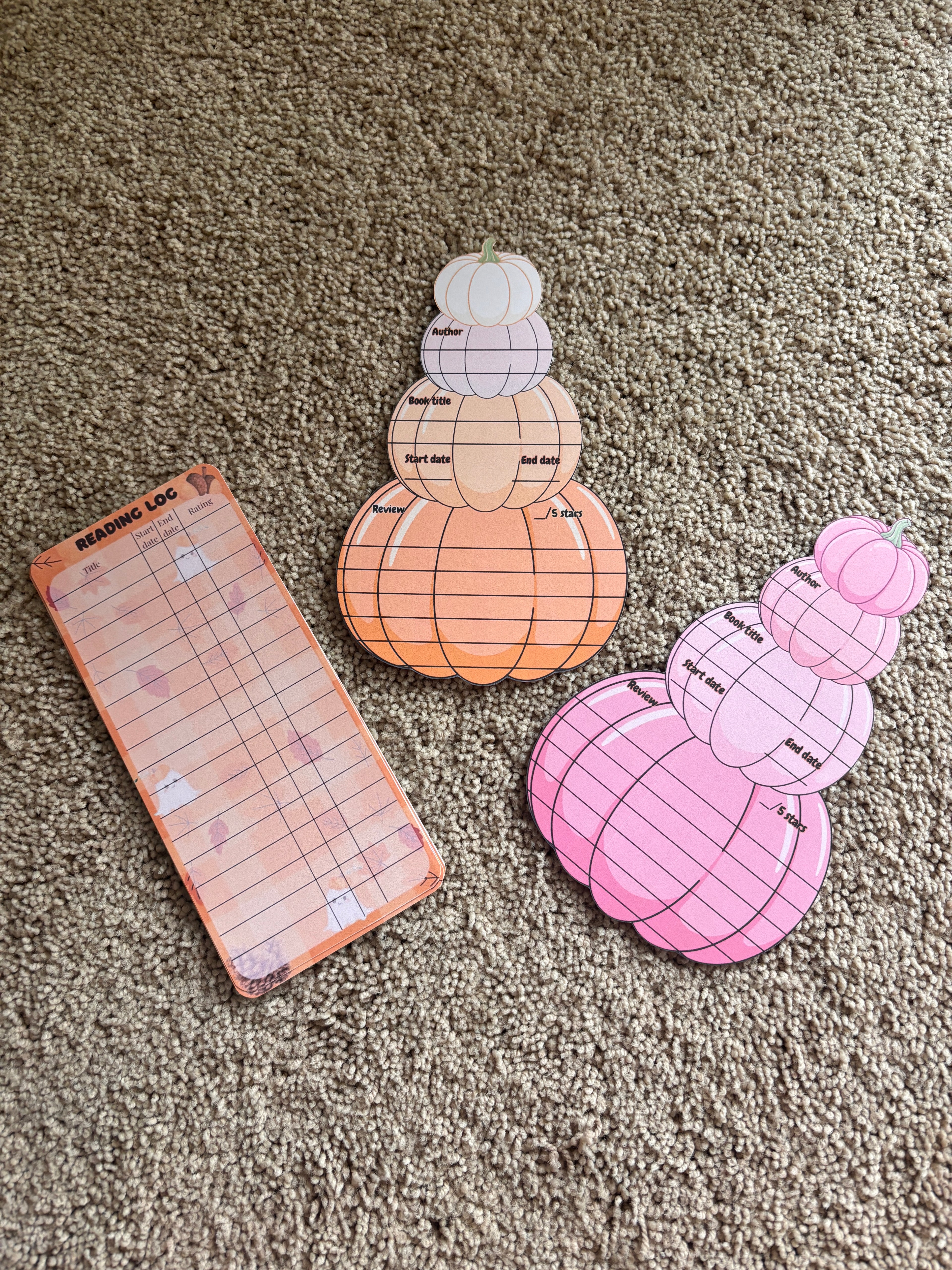 Pumpkin stack reading logs