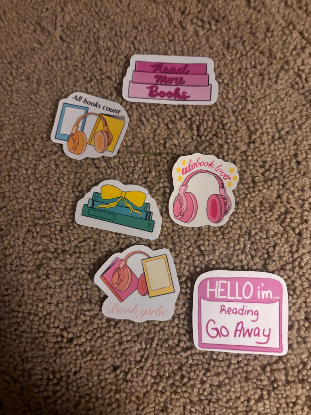 Romance Book Vinyl Sticker Set – All Books & Romance Readers Designs | FREE Bonus Sticker