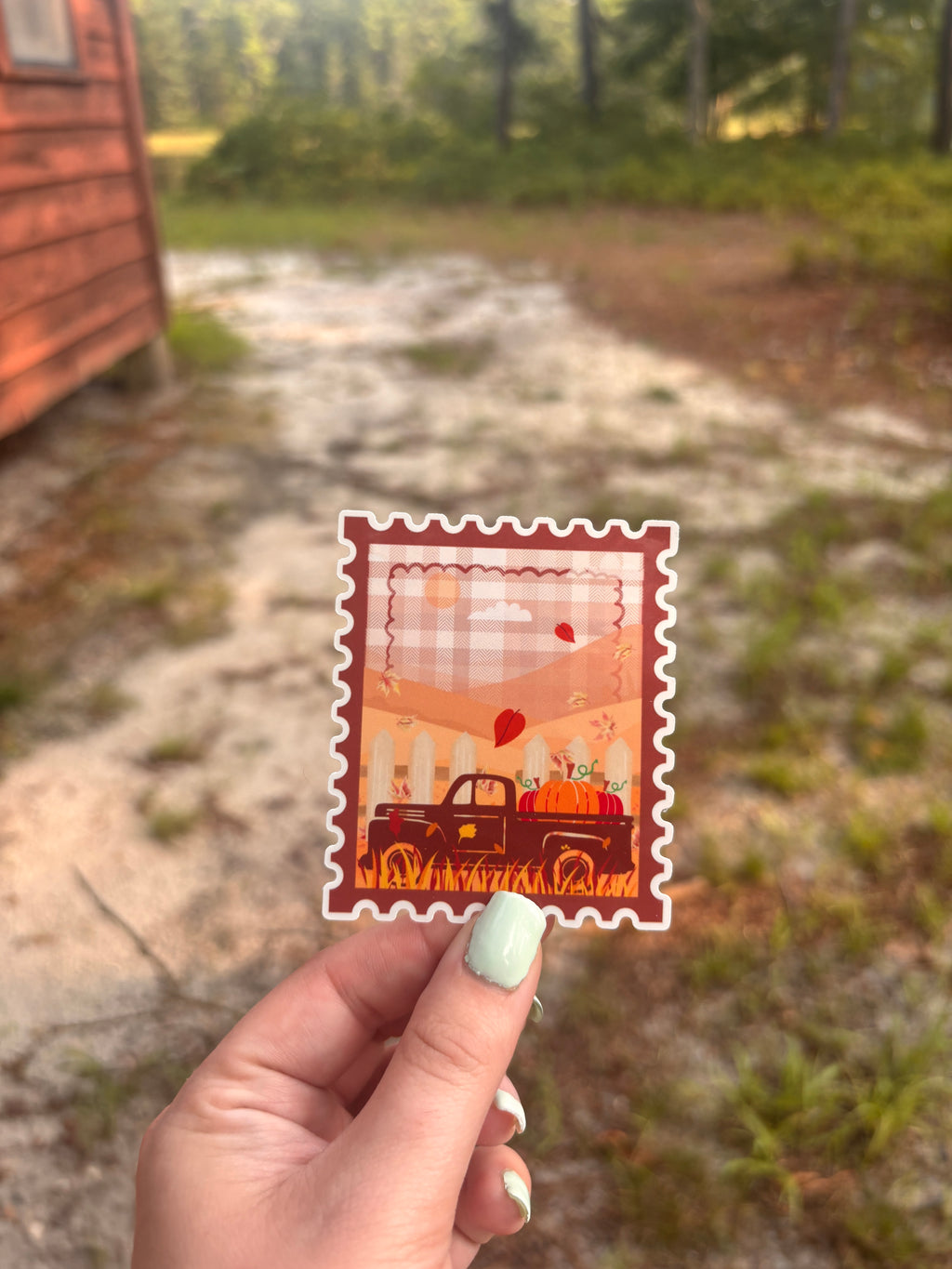 Fall stamp collection