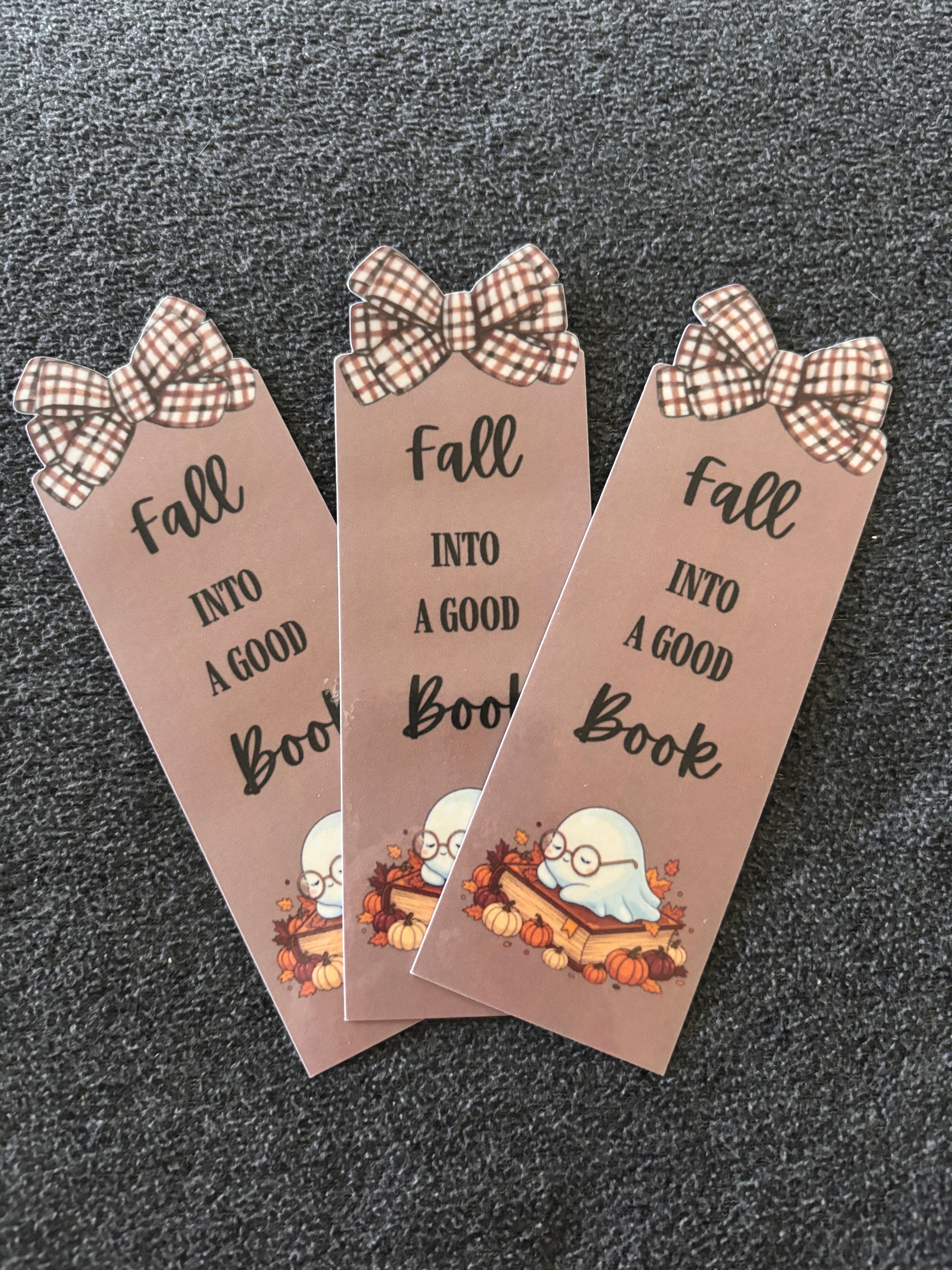 Fall into a bookmark