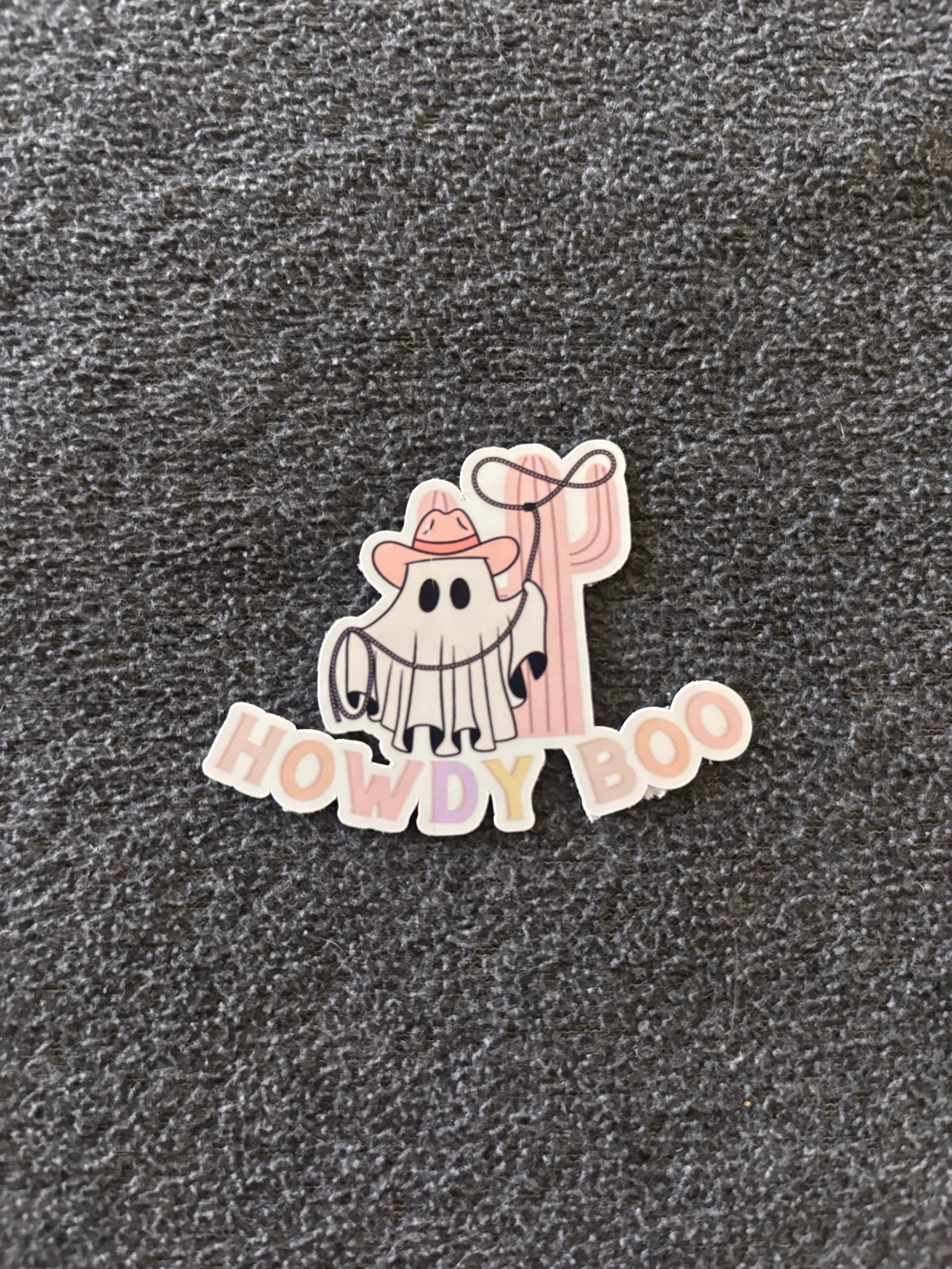 Howdy boo stickers