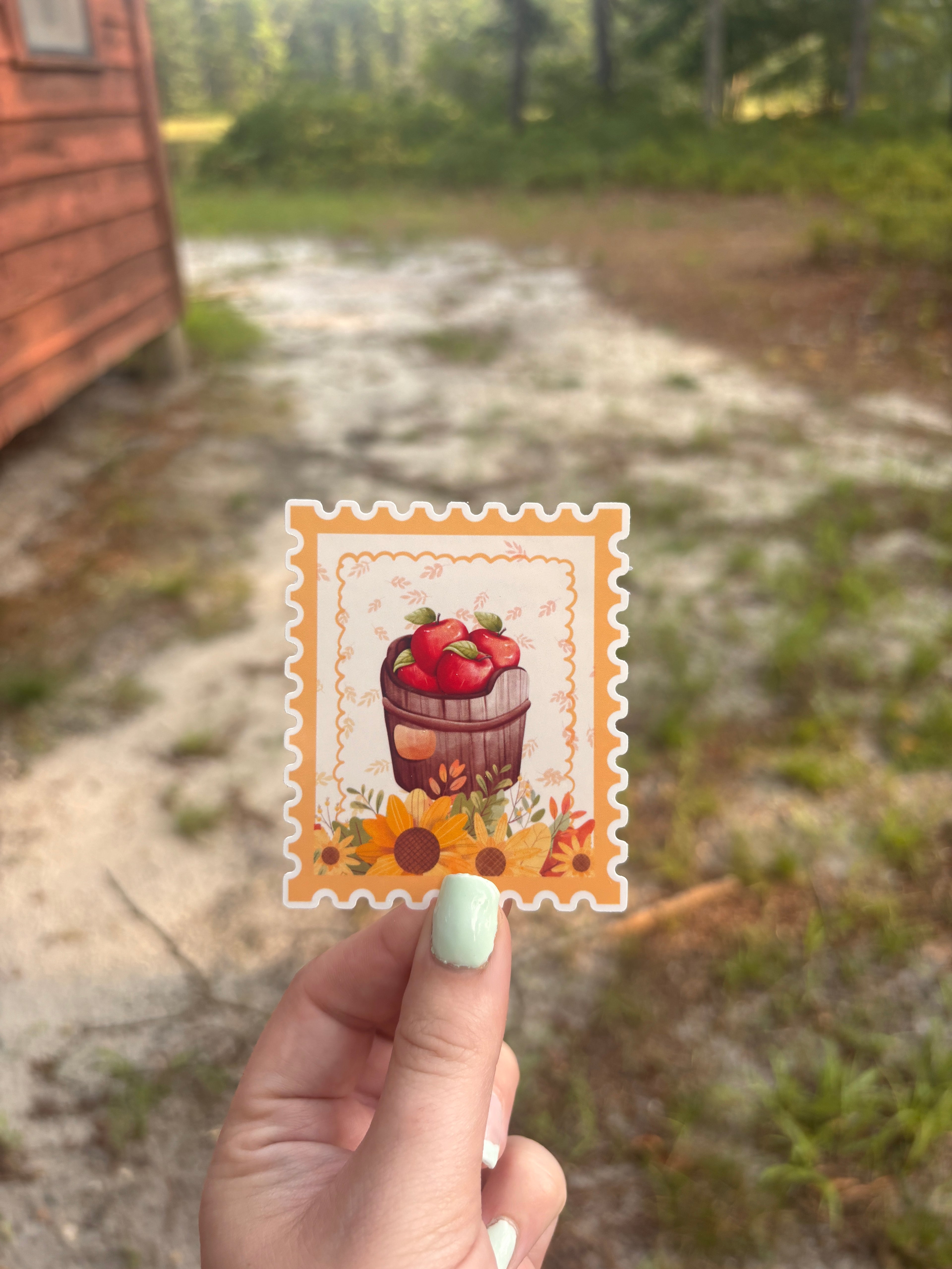 Fall stamp collection