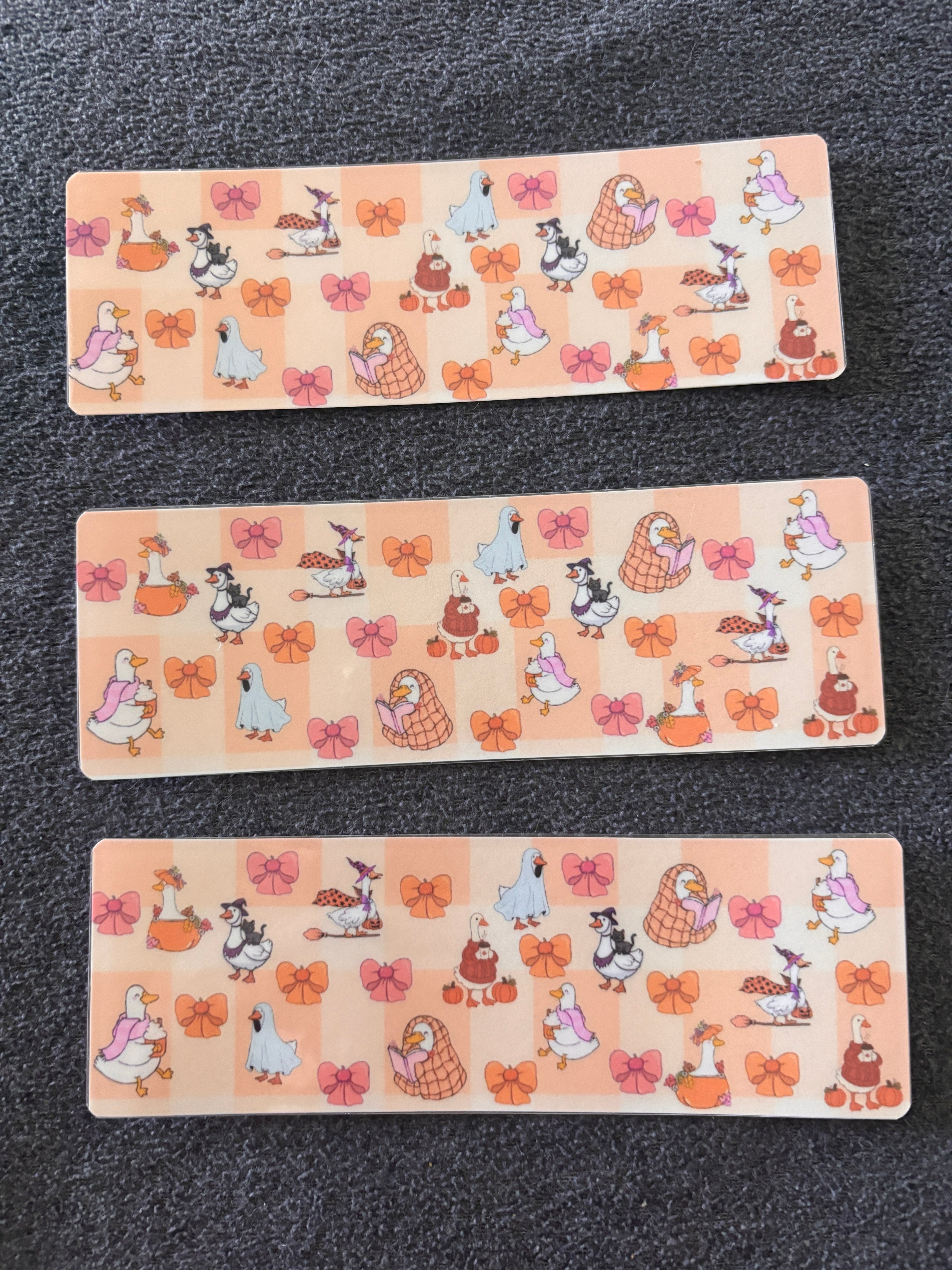 Silly goose reading club bookmark
