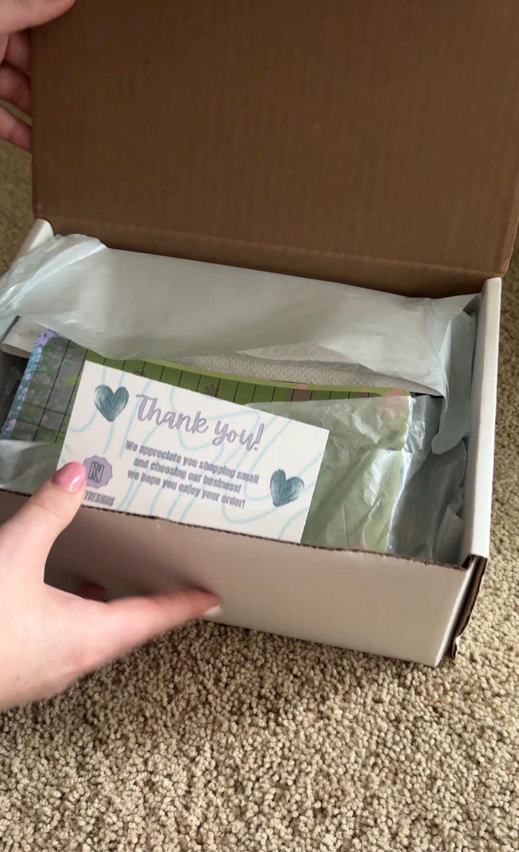 Customizable Bundle Box: Glass Cups, Stickers, Bookmarks, Logs, Keychain