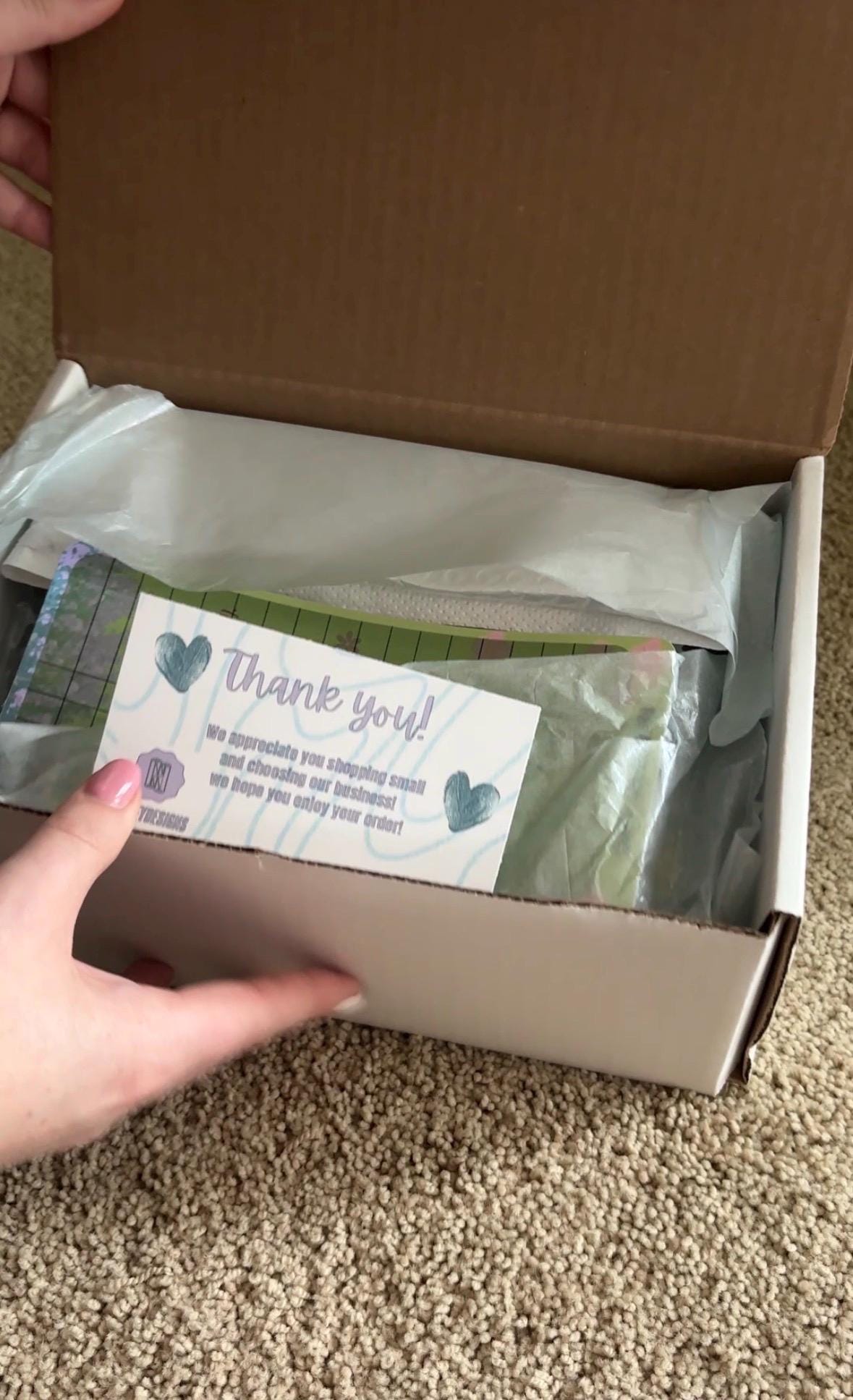 Customizable Bundle Box: Glass Cups, Stickers, Bookmarks, Logs, Keychain