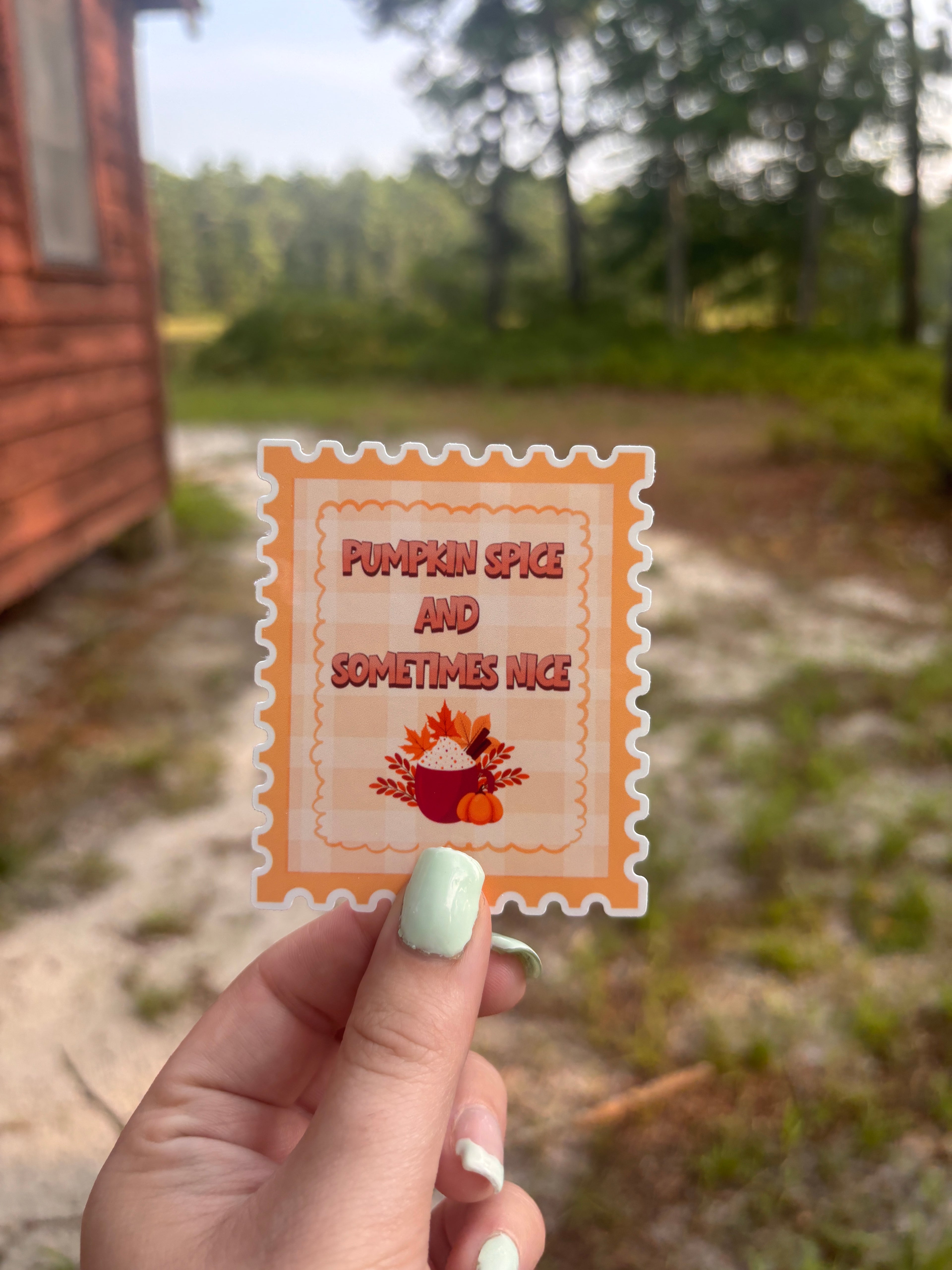 Fall stamp collection