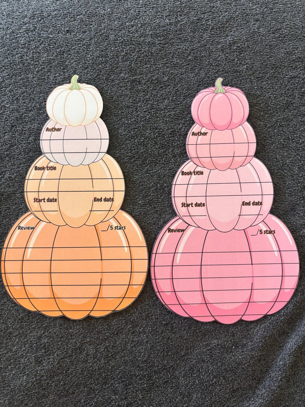 Pumpkin stack reading logs
