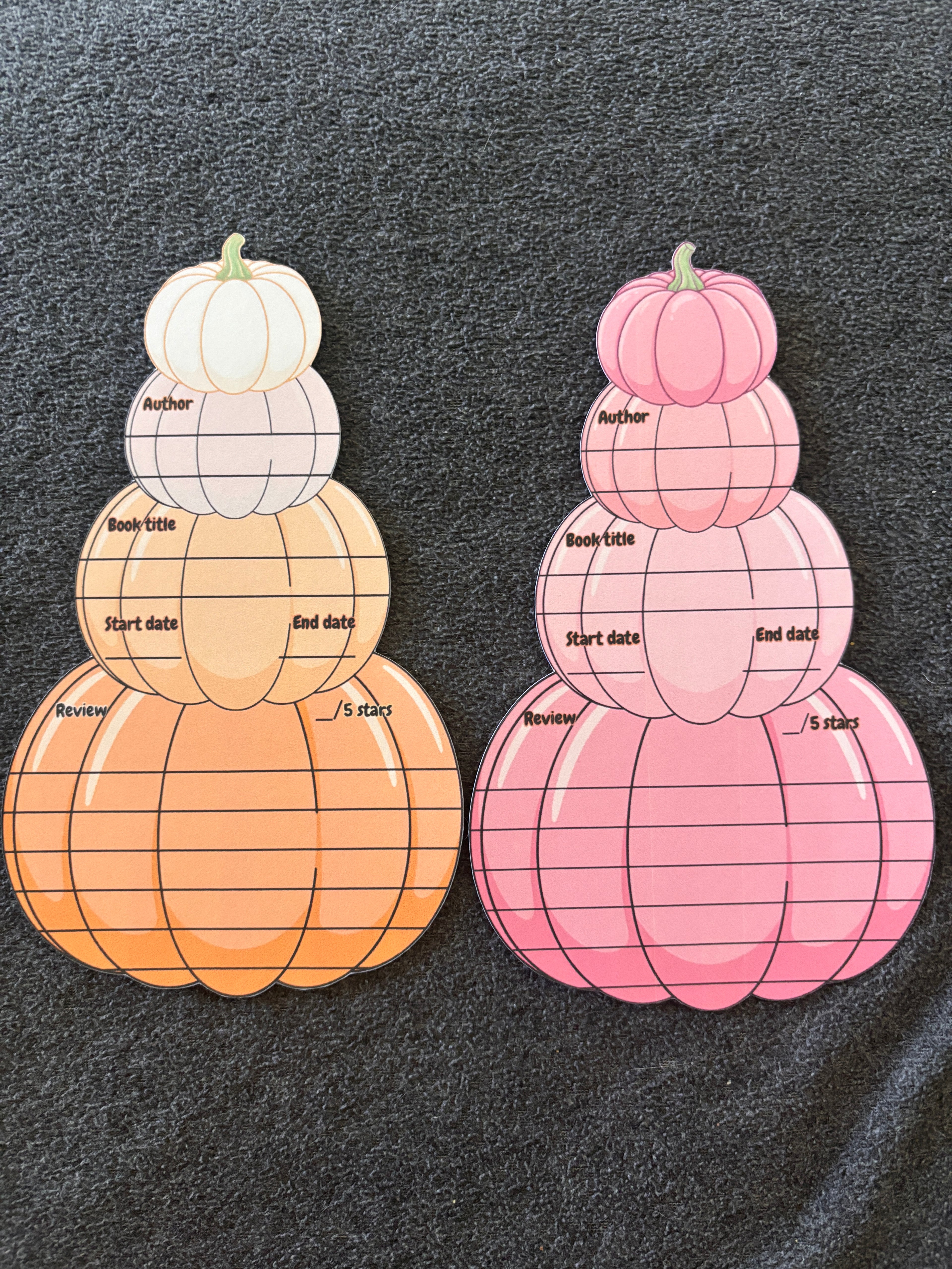 Pumpkin stack reading logs