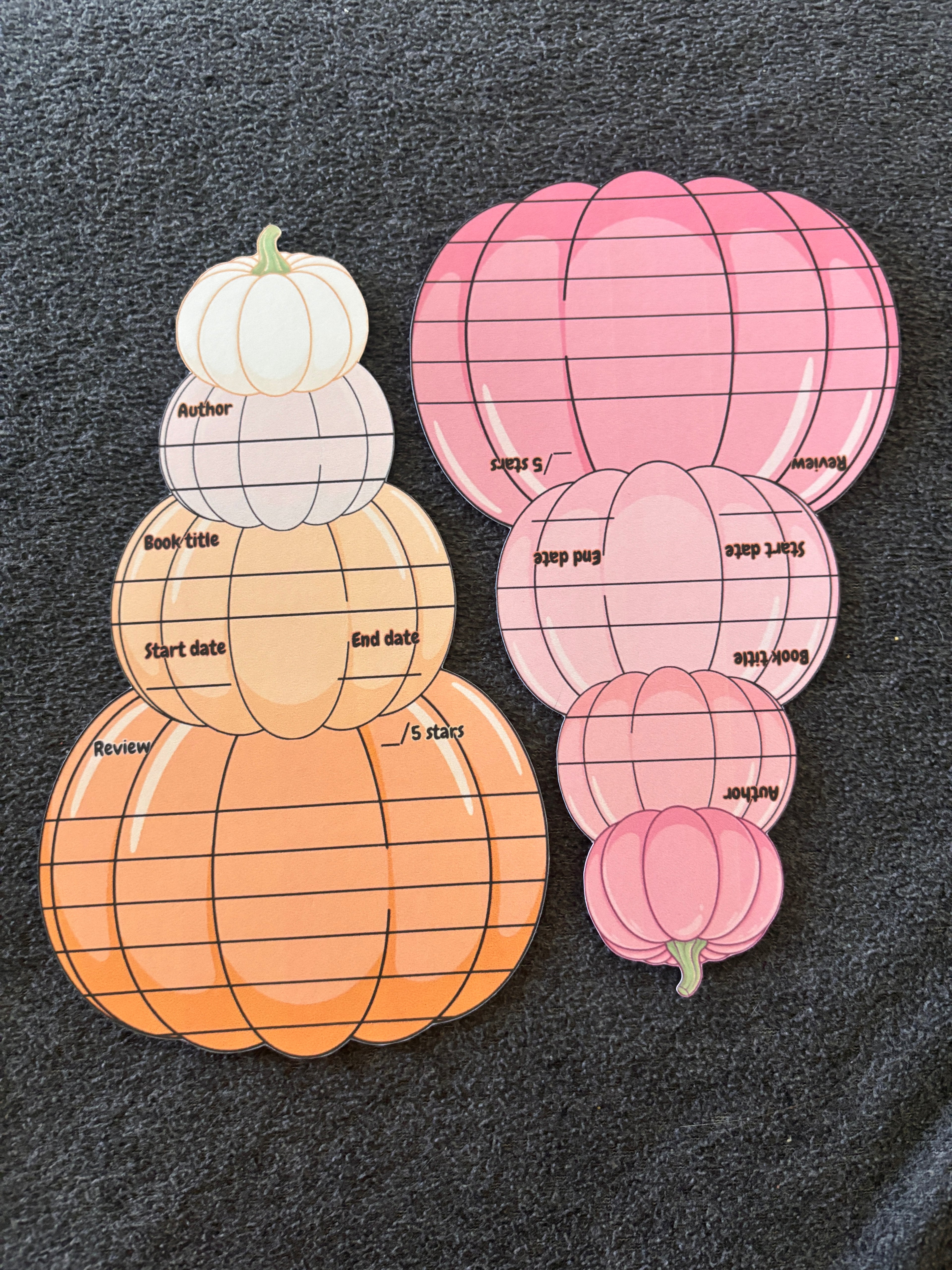 Pumpkin stack reading logs