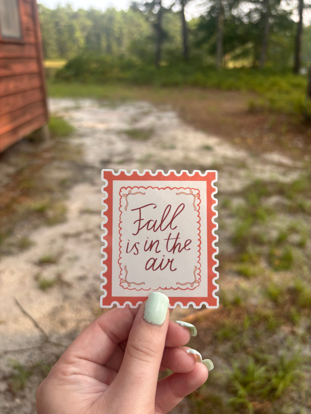 Fall stamp collection