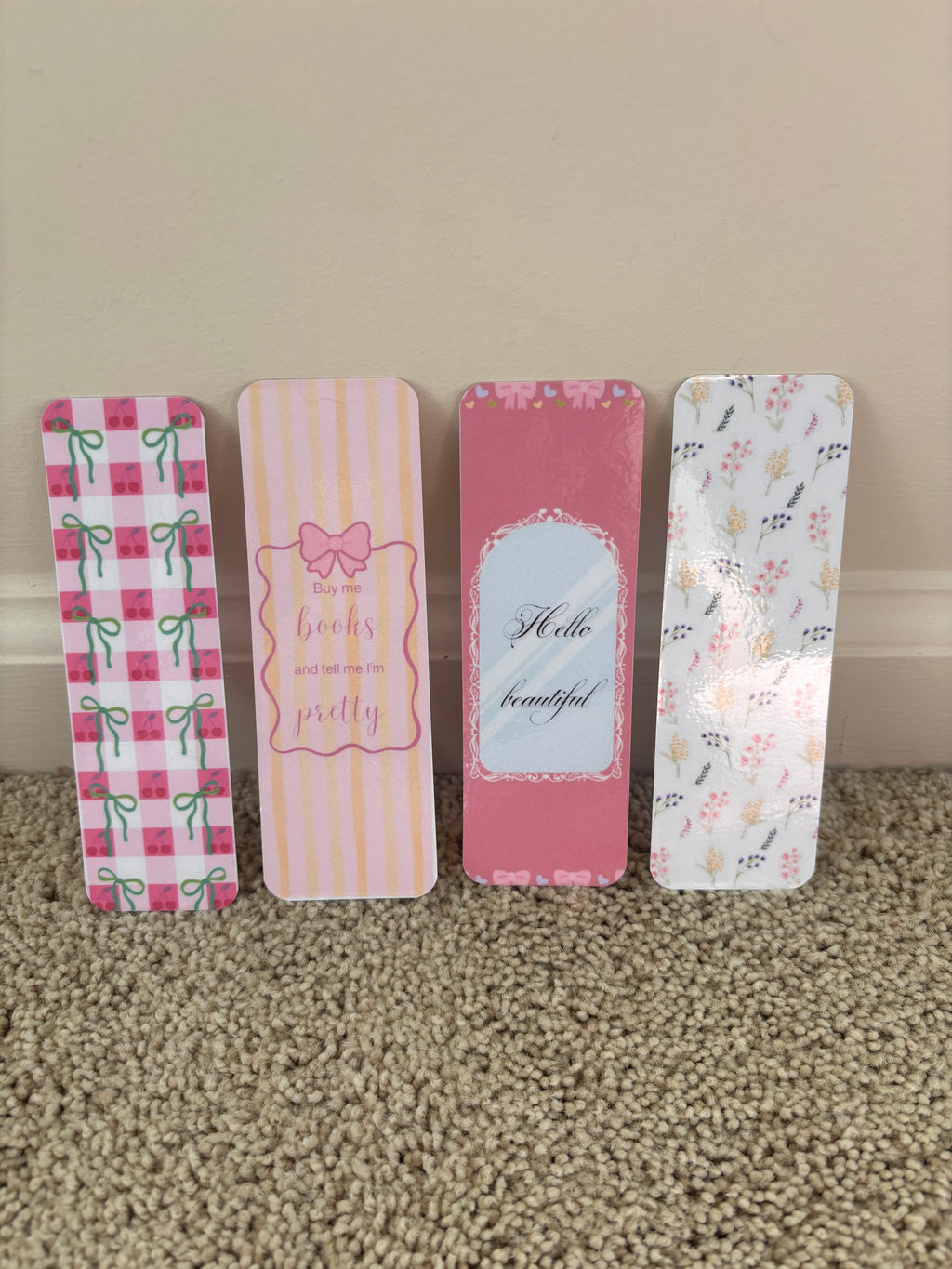 Pink & Cute Bookmarks and Stickers – Matching Sets for Readers | Buy Separately or Bundle