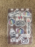 DIY Kindle inserts plaid