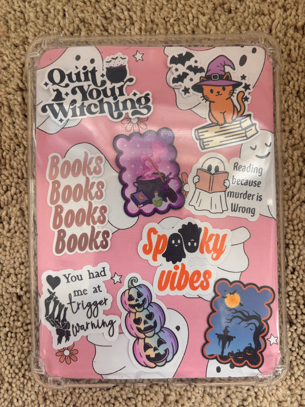 DIY Kindle inserts Halloween