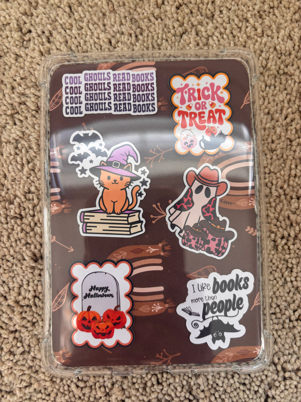 DIY Kindle inserts Fall