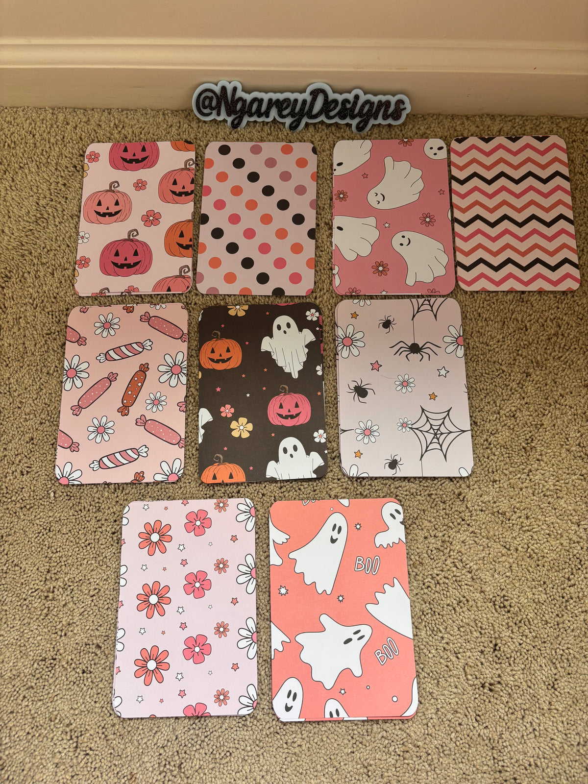 DIY Kindle inserts Halloween