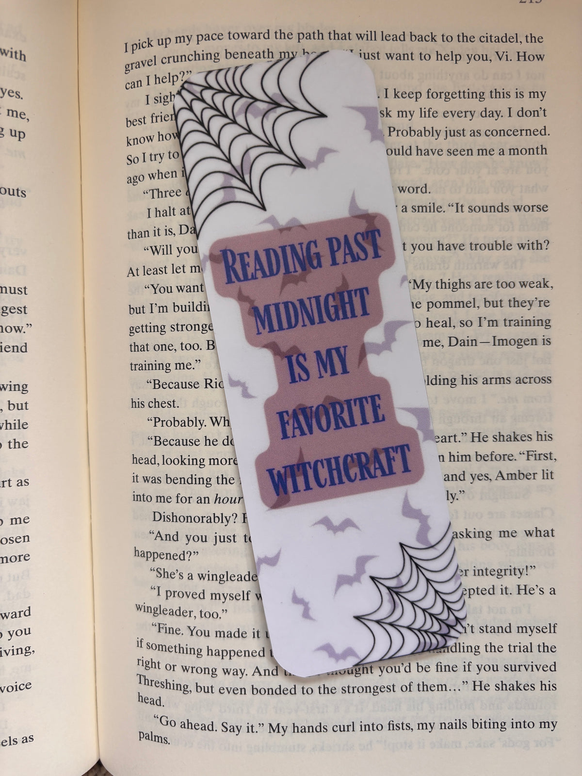 Read past midnight bookmark
