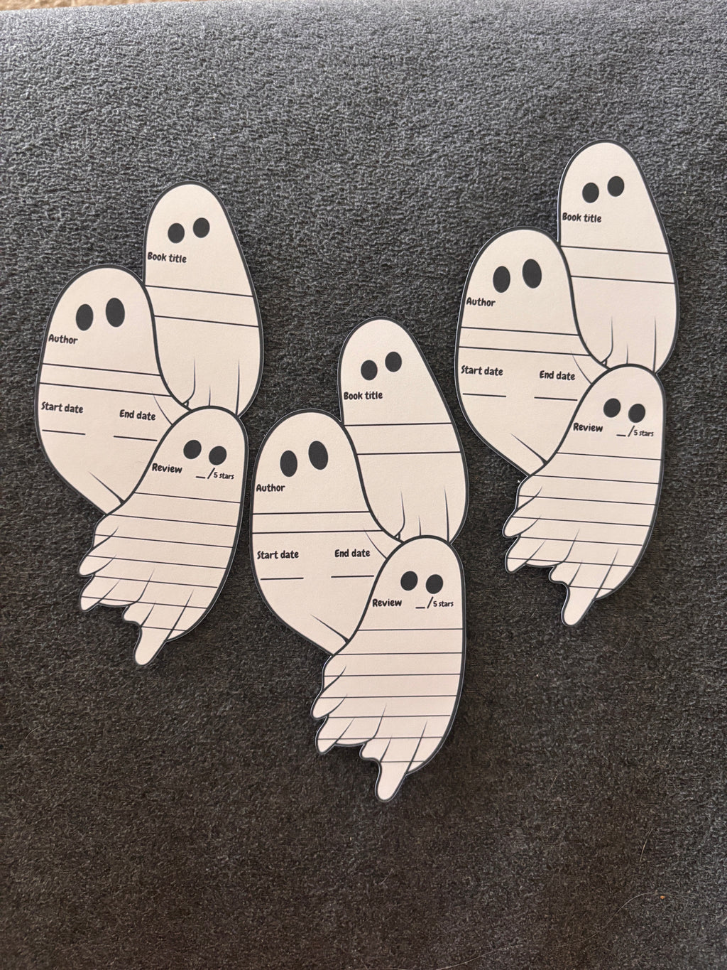 Boo-ok log (set of 3)
