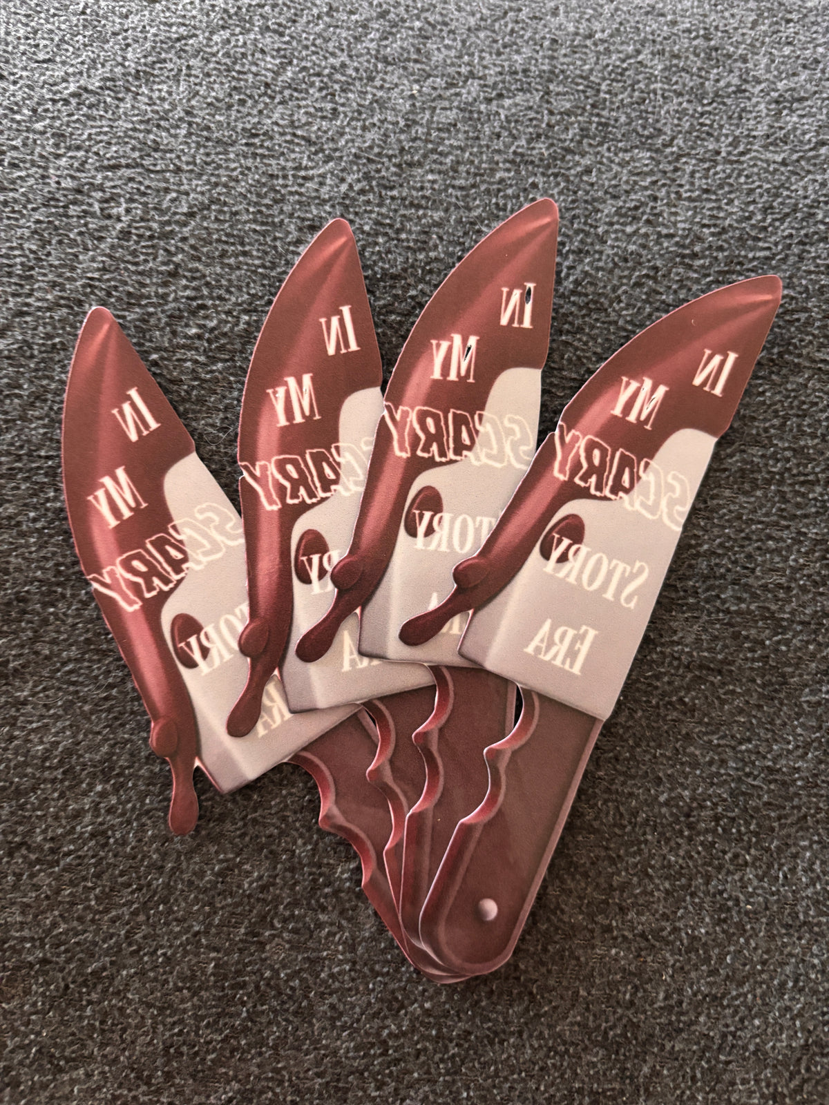 Scary story era bookmark
