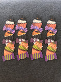 Hauntingly sweet stack bookmark