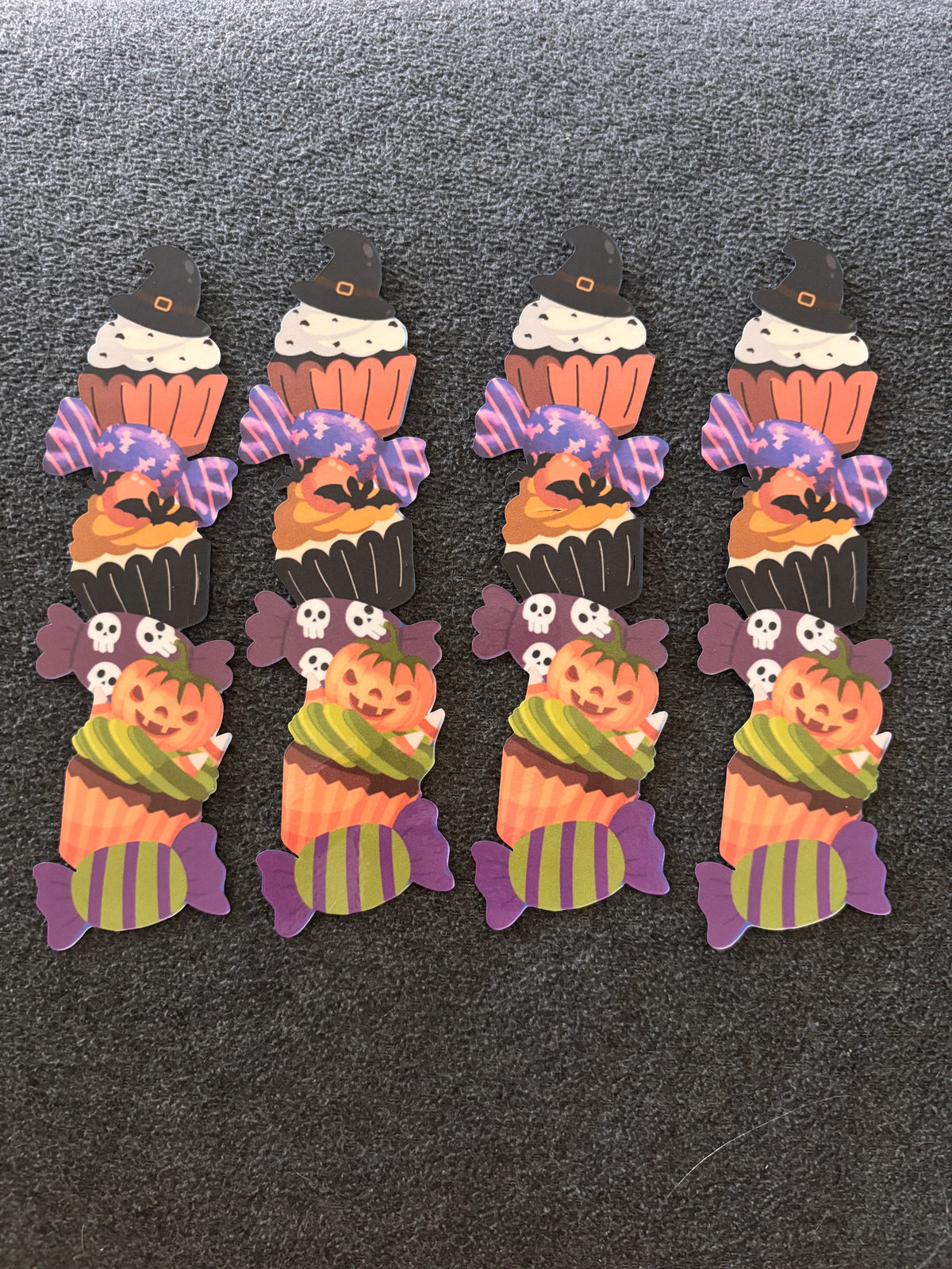 Hauntingly sweet stack bookmark