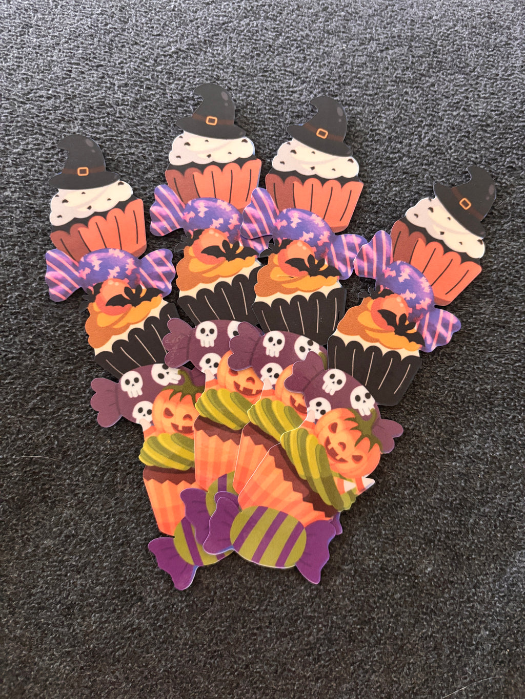 Hauntingly sweet stack bookmark