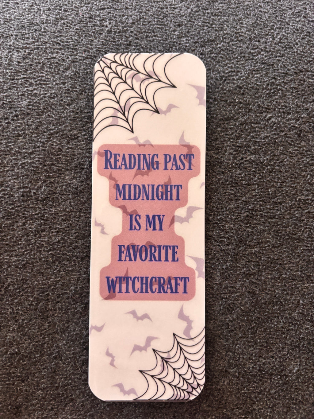 Read past midnight bookmark