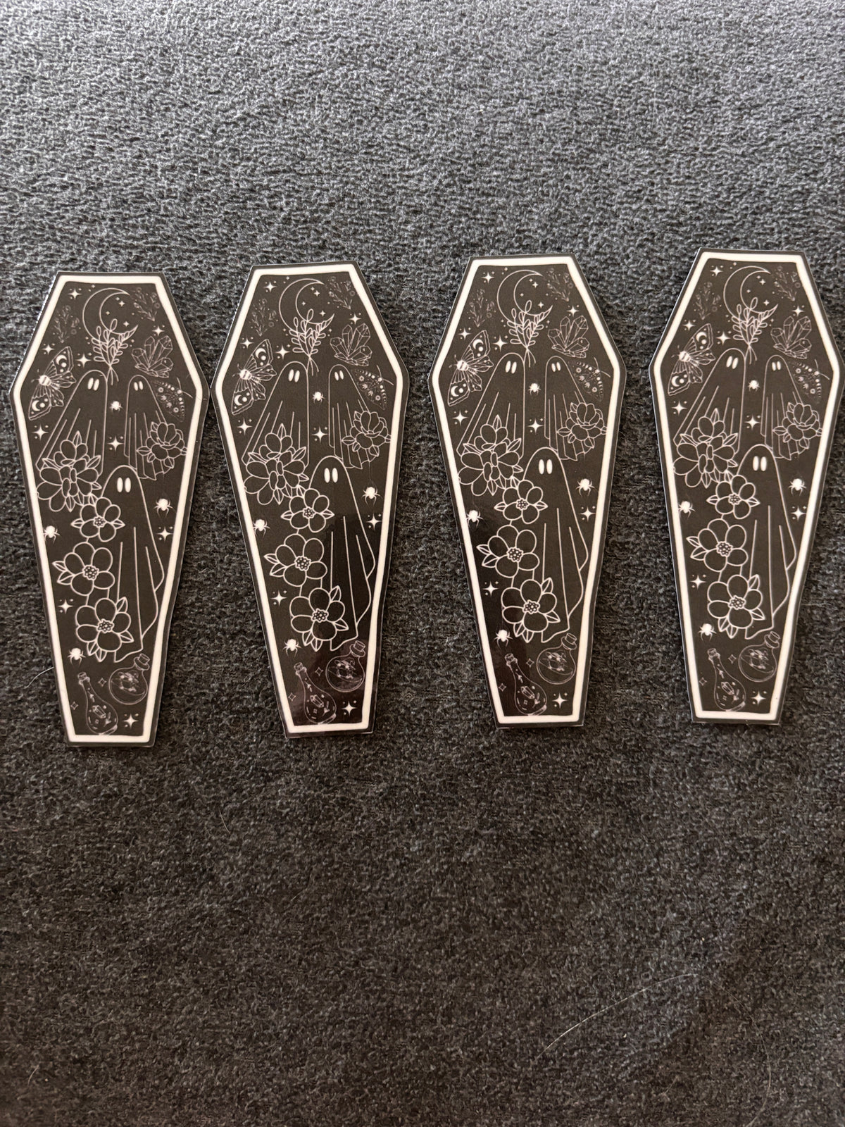 Coffin cutie bookmark