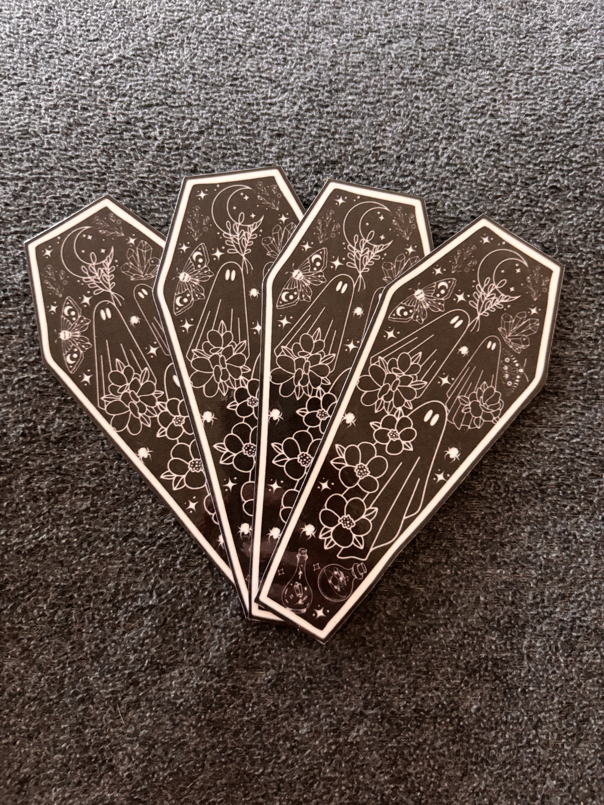 Coffin cutie bookmark