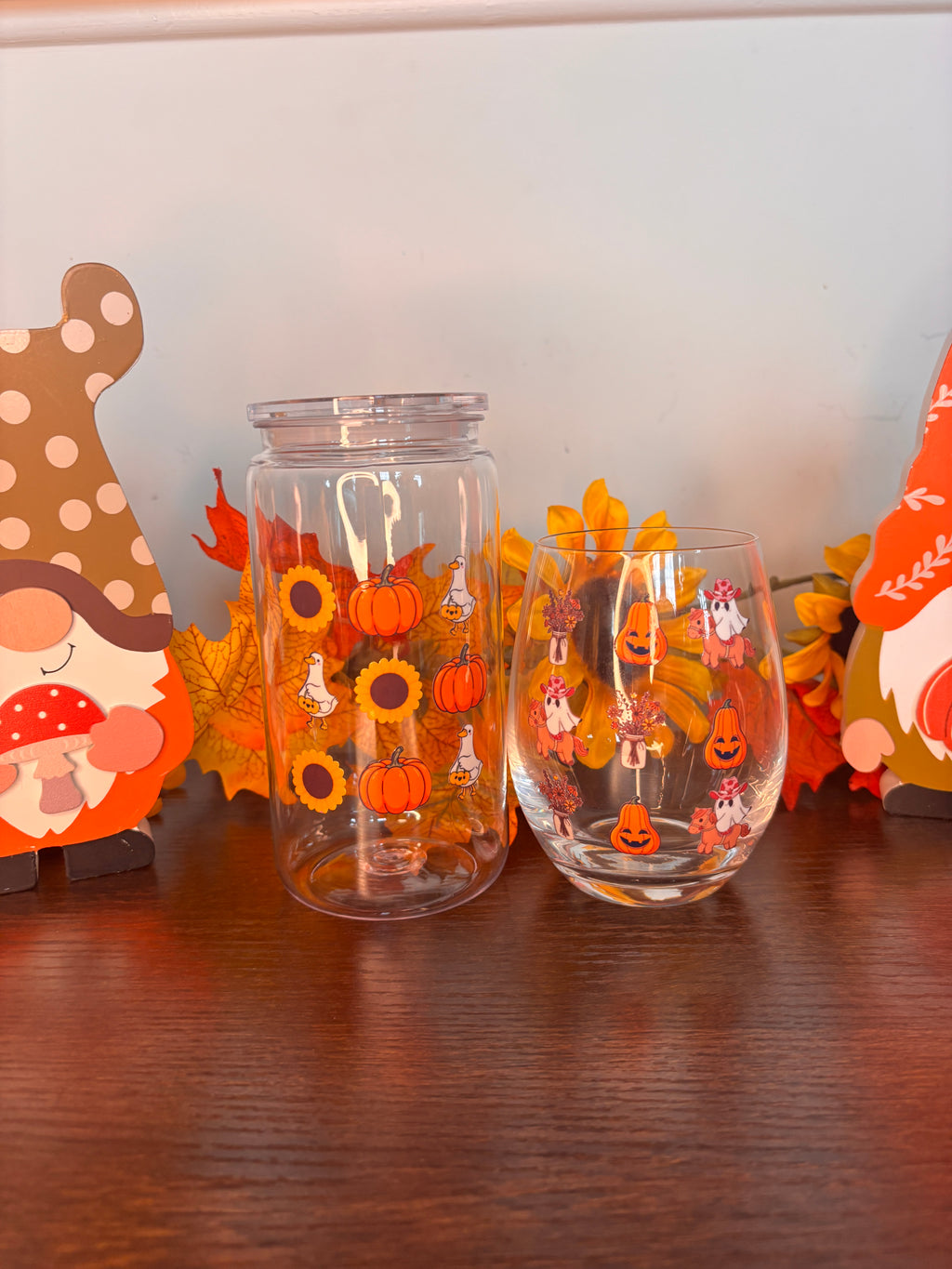 Fall cheer cups