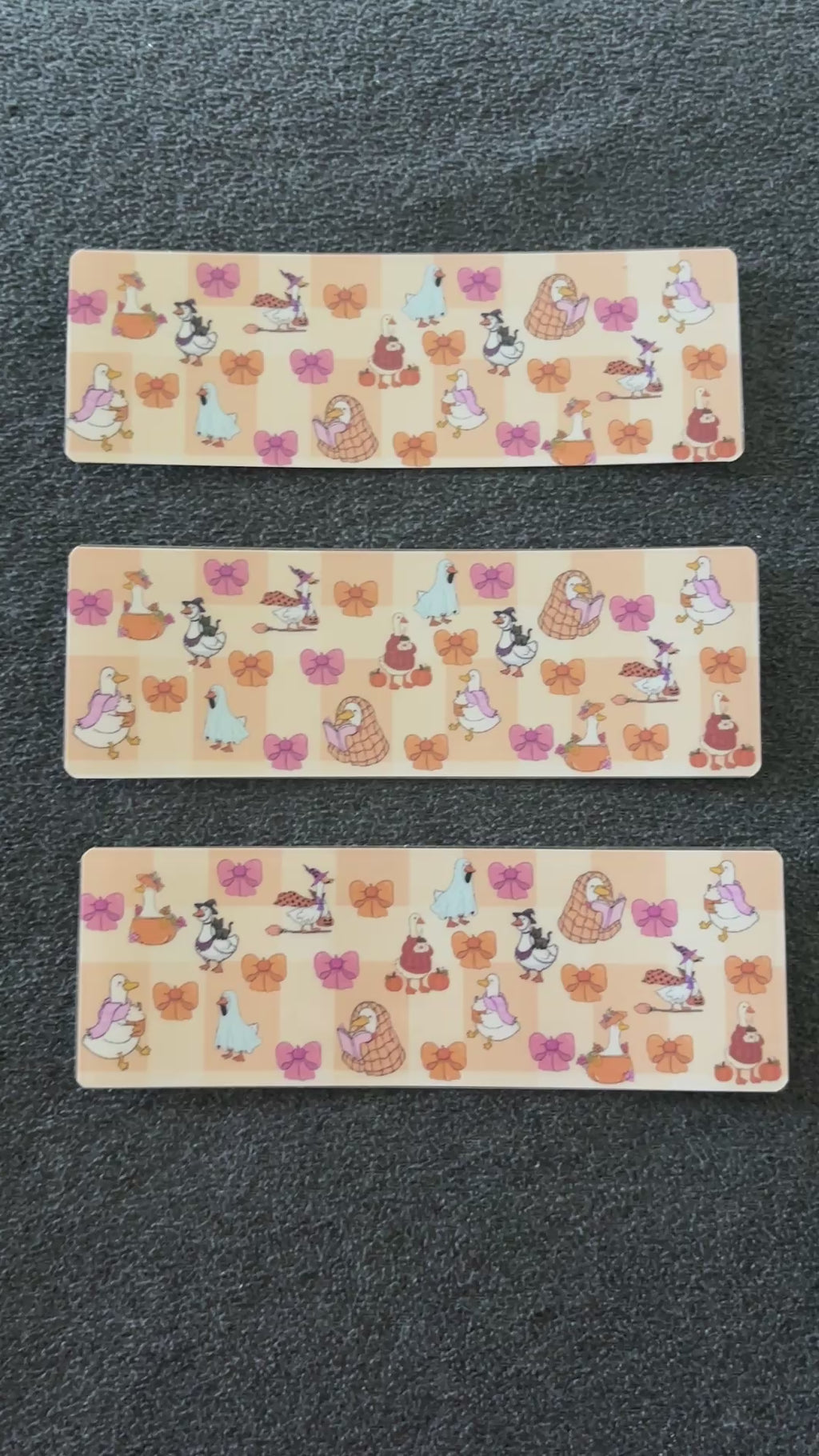 Silly goose reading club bookmark