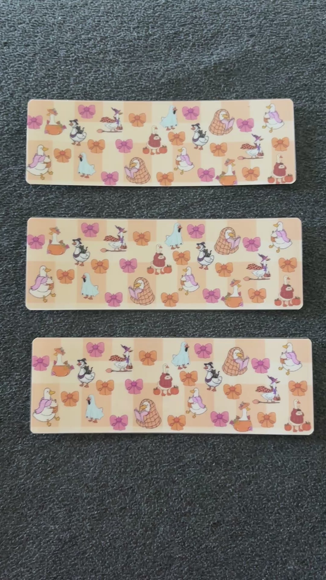 Silly goose reading club bookmark