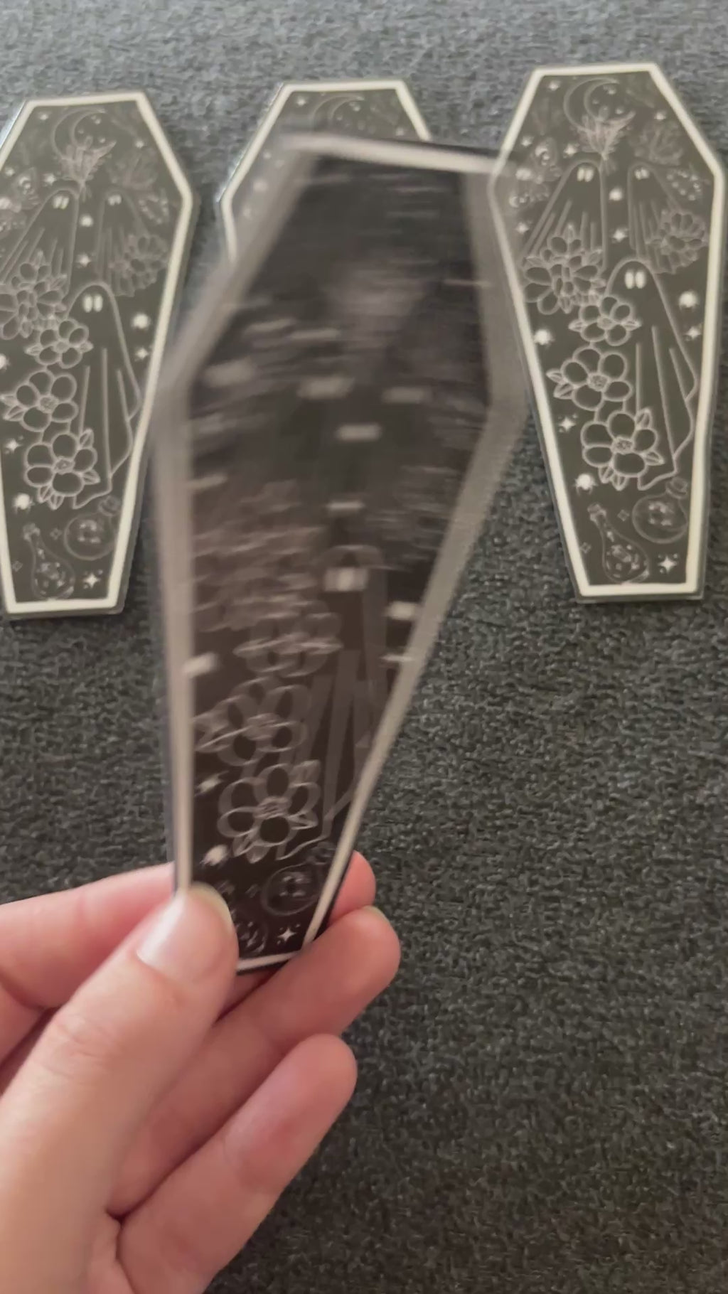 Coffin cutie bookmark