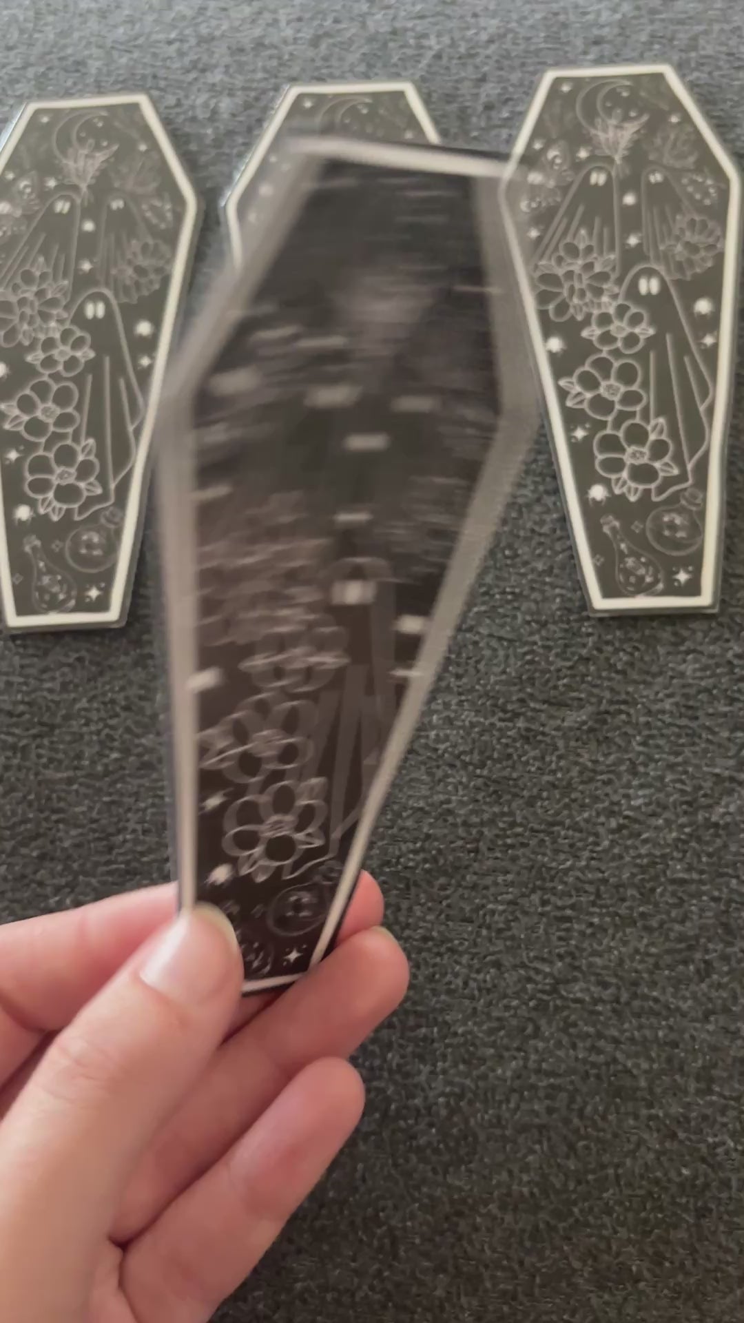 Coffin cutie bookmark