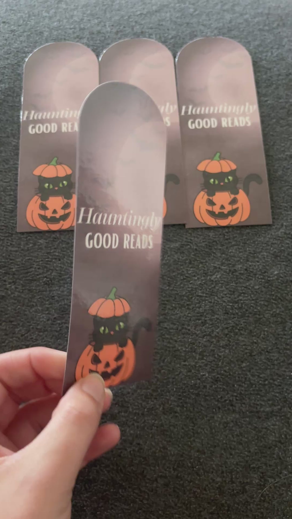 Hauntingly good bookmark