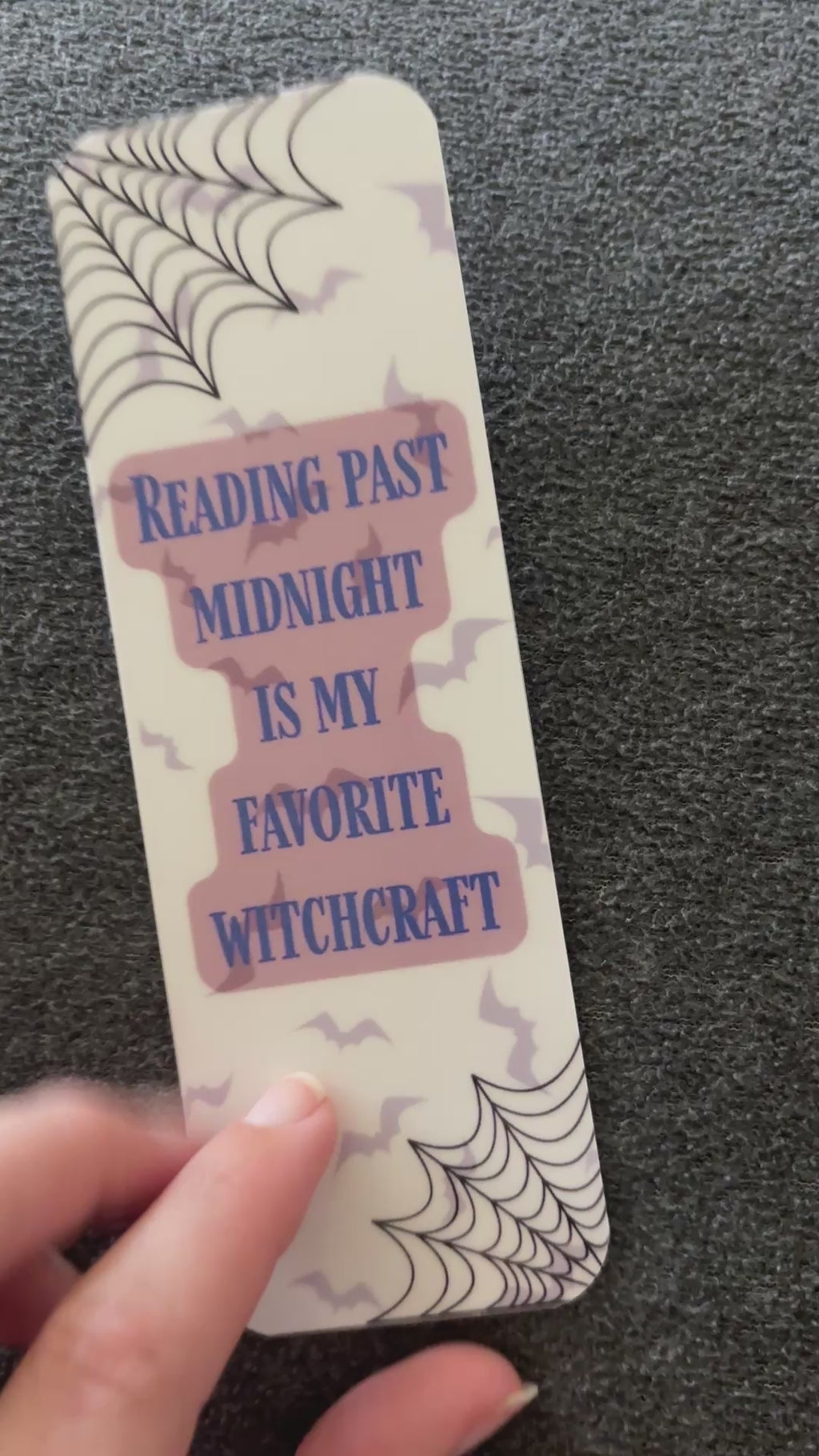 Read past midnight bookmark