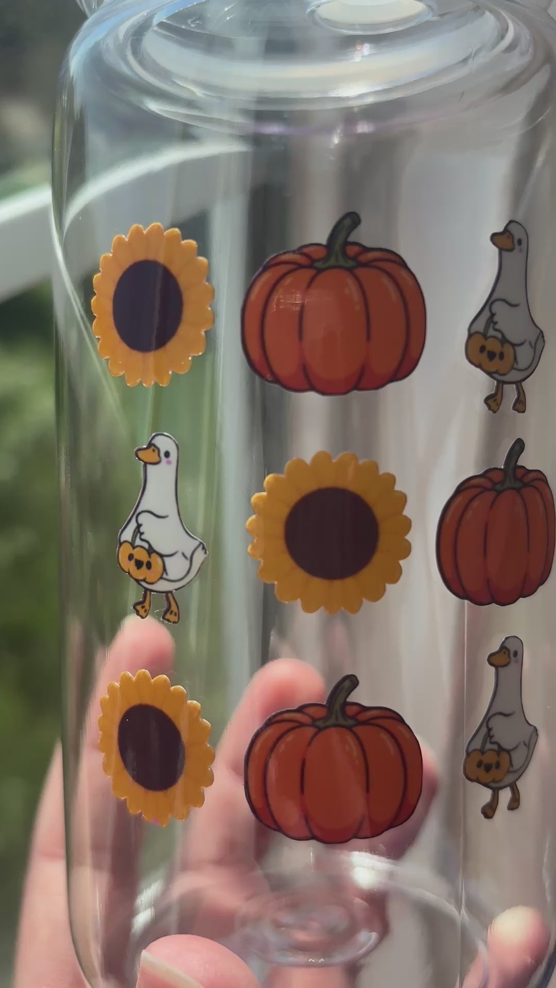 Fall cheer cups